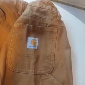 Boys Carhartt Brown Work Pants